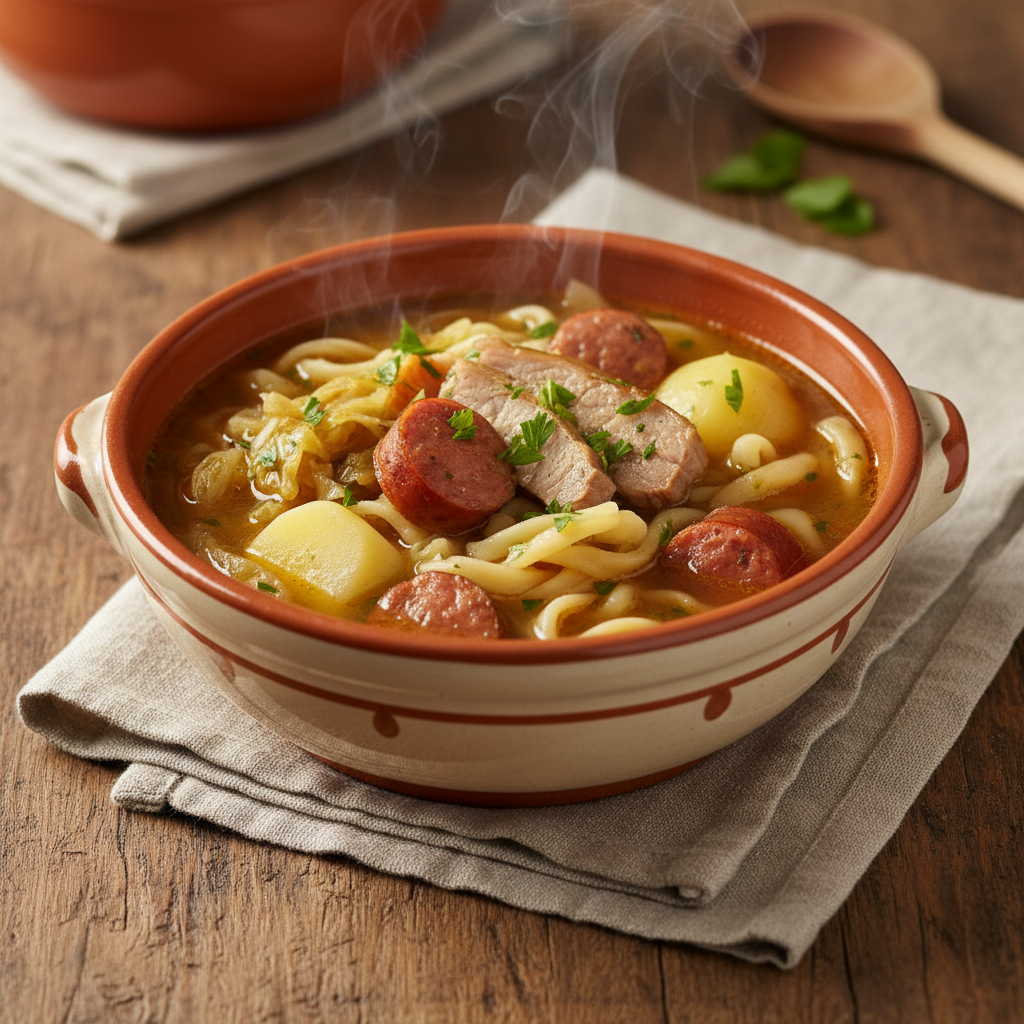 Ảnh món Nồi thịt xúc xích Savoie Potée savoyarde