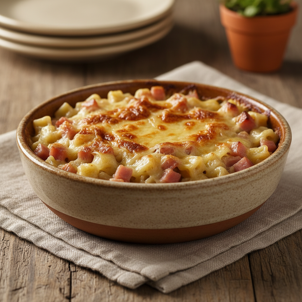Ảnh món Mì crozets nướng phô mai Croziflette