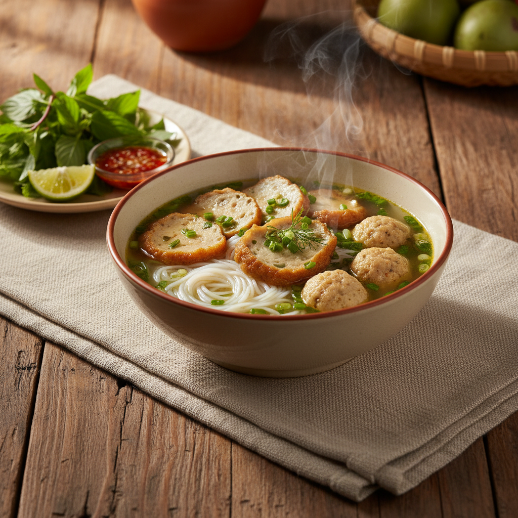 Ảnh món Bún chả cá Quy Nhơn