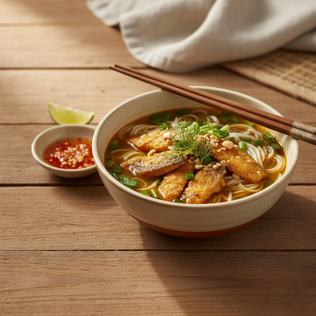 Ảnh món Bún cá Nam Định