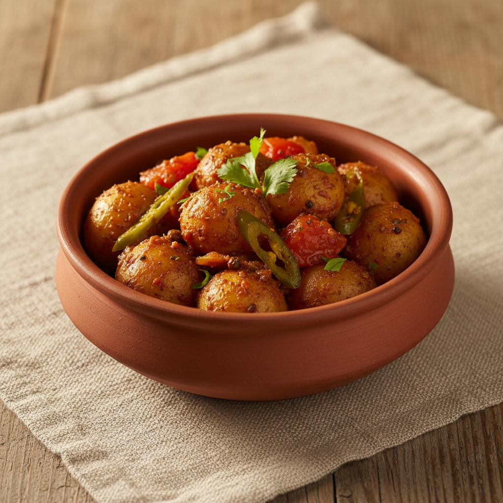 Ảnh món Khoai tây kho ngũ vị Bengal Aloo dum