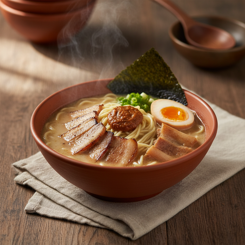 Ảnh món Mì ramen tương miso Sapporo