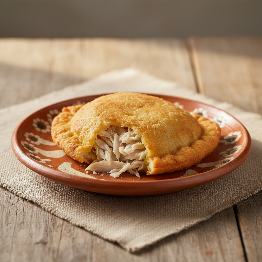 Ảnh món Bánh ngô nhân cá Empanadas de cazón