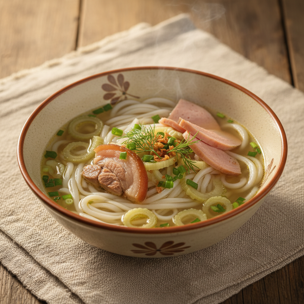 Ảnh món Bún dọc mùng