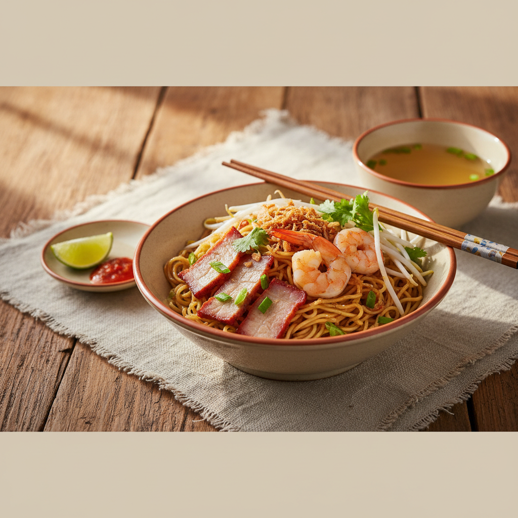Ảnh món Hủ tiếu khô