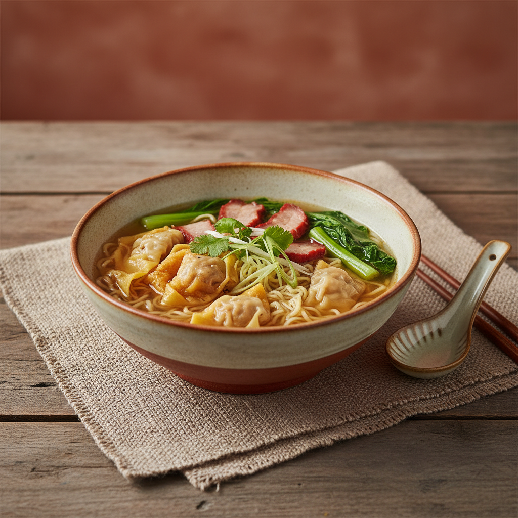 Ảnh món Mì hoành thánh