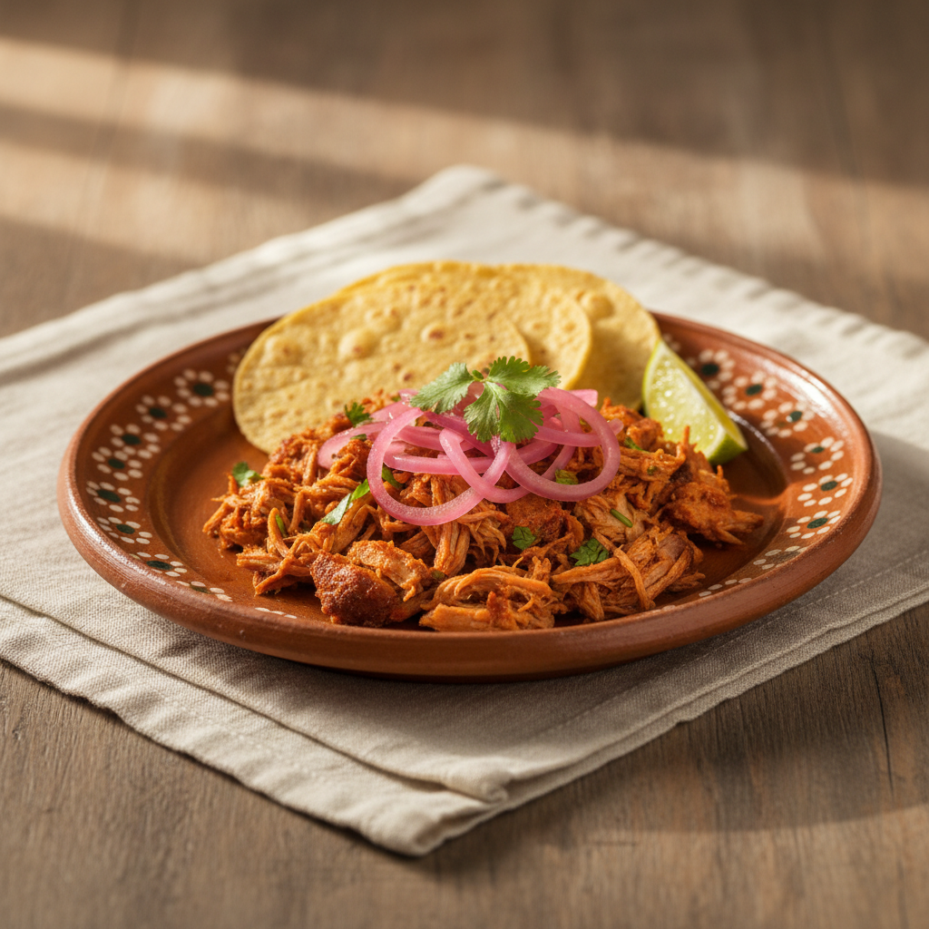 Ảnh món Thịt heo nướng lá chuối Yucatán