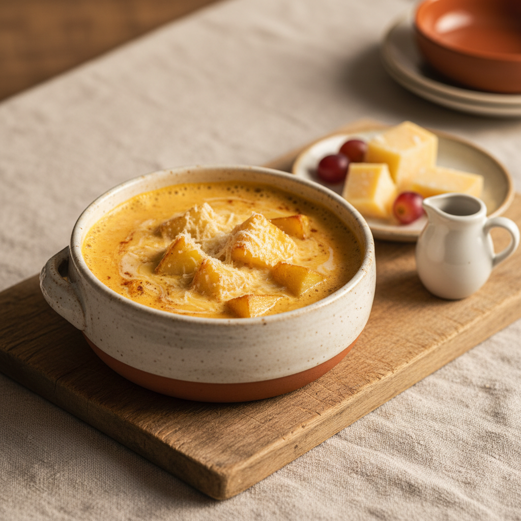Ảnh món Lẩu phô mai Comté rượu vàng Fondue comtoise