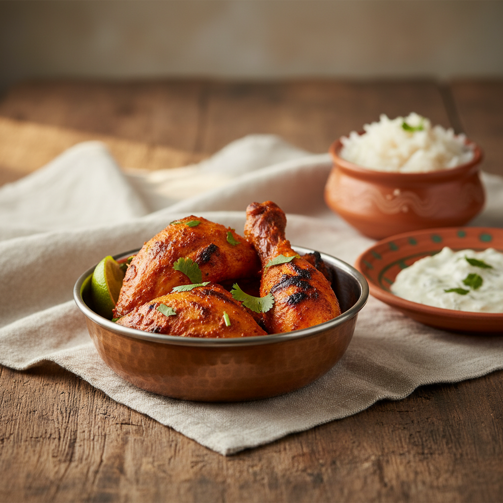 Ảnh món Gà nướng tandoori