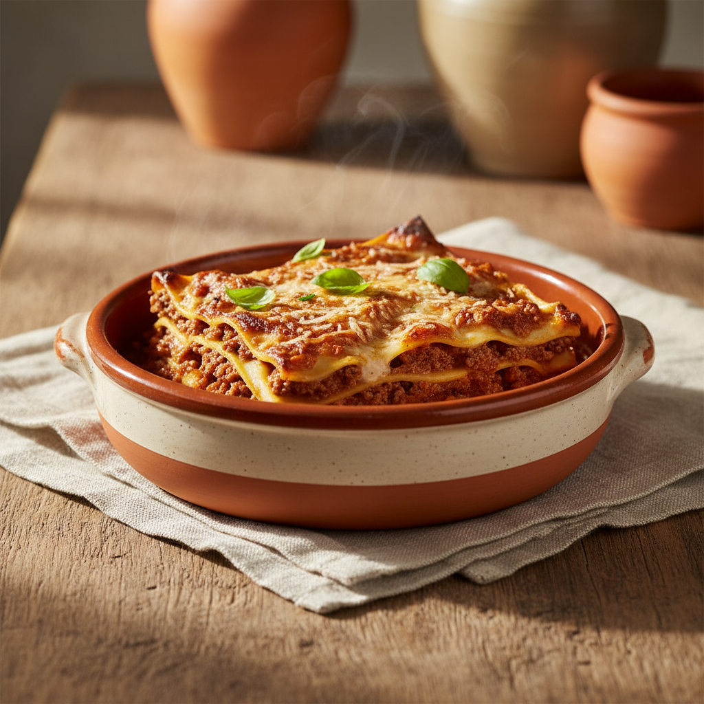 Ảnh món Lasagna sốt bò bằm