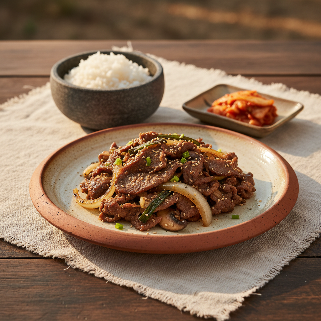 Ảnh món Thịt bò nướng bulgogi