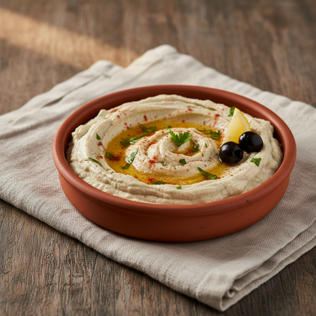 Ảnh món Sốt cà tím nướng baba ghanoush
