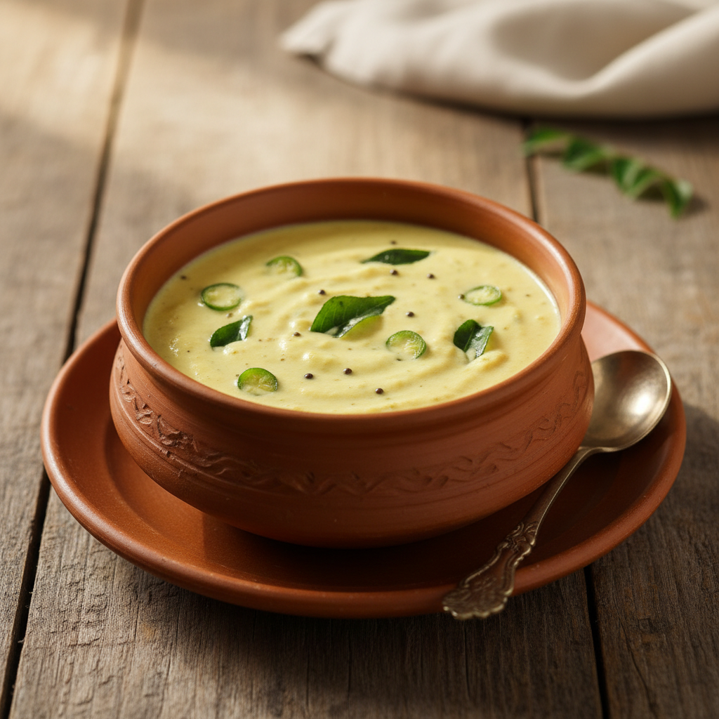 Ảnh món Canh sữa chua bột đậu gà Kadhi Gujarati