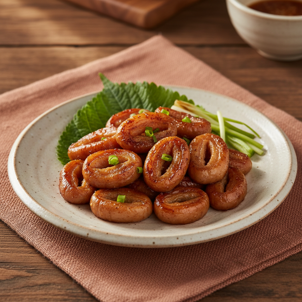Ảnh món Ruột heo nướng vỉ Makchang gui