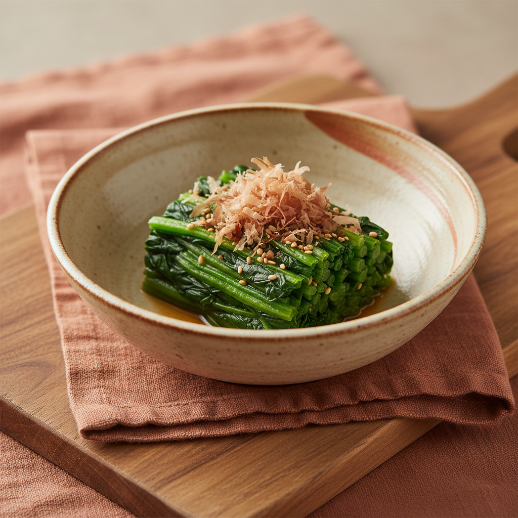 Ảnh món Rau chần ngâm dashi Ohitashi