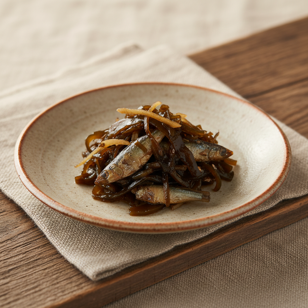 Ảnh món Rong biển kho mặn ngọt Tsukudani
