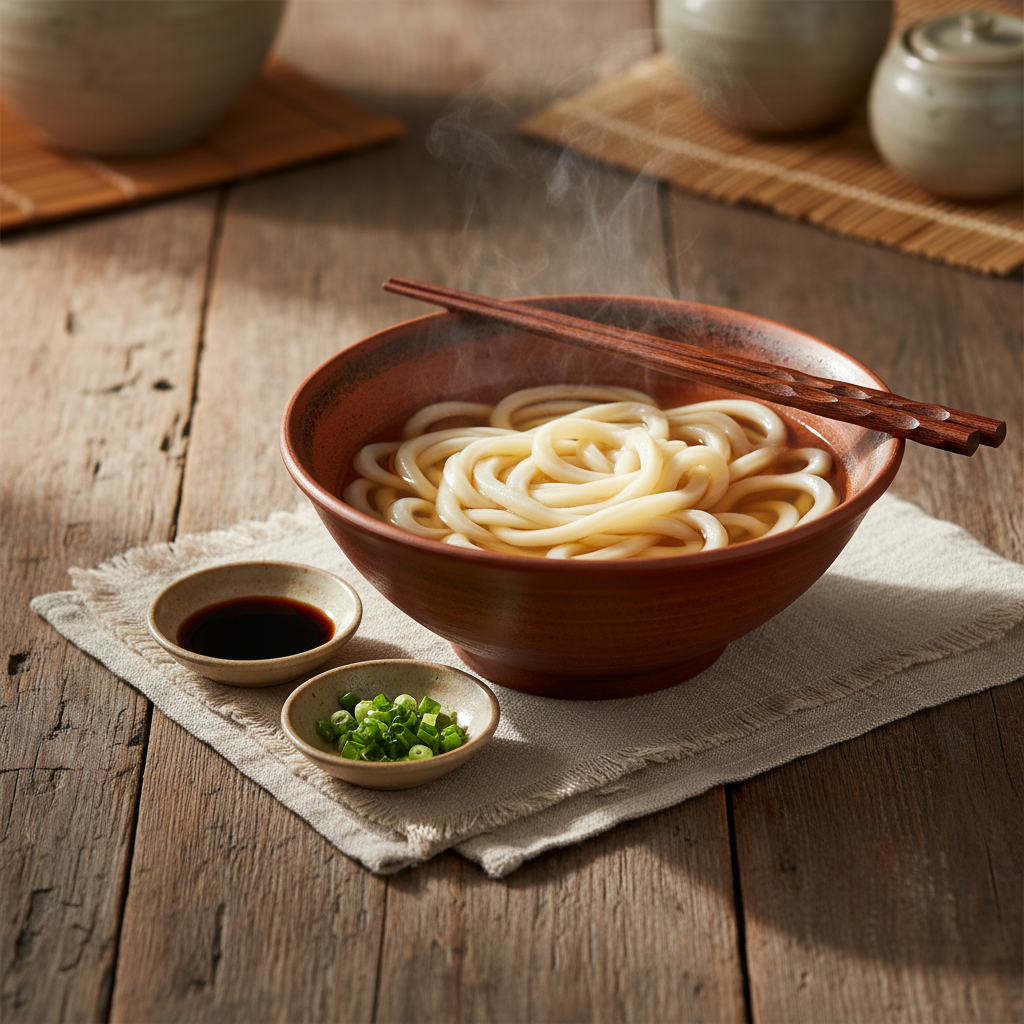 Ảnh món Mì udon vớt nồi Kamaage udon