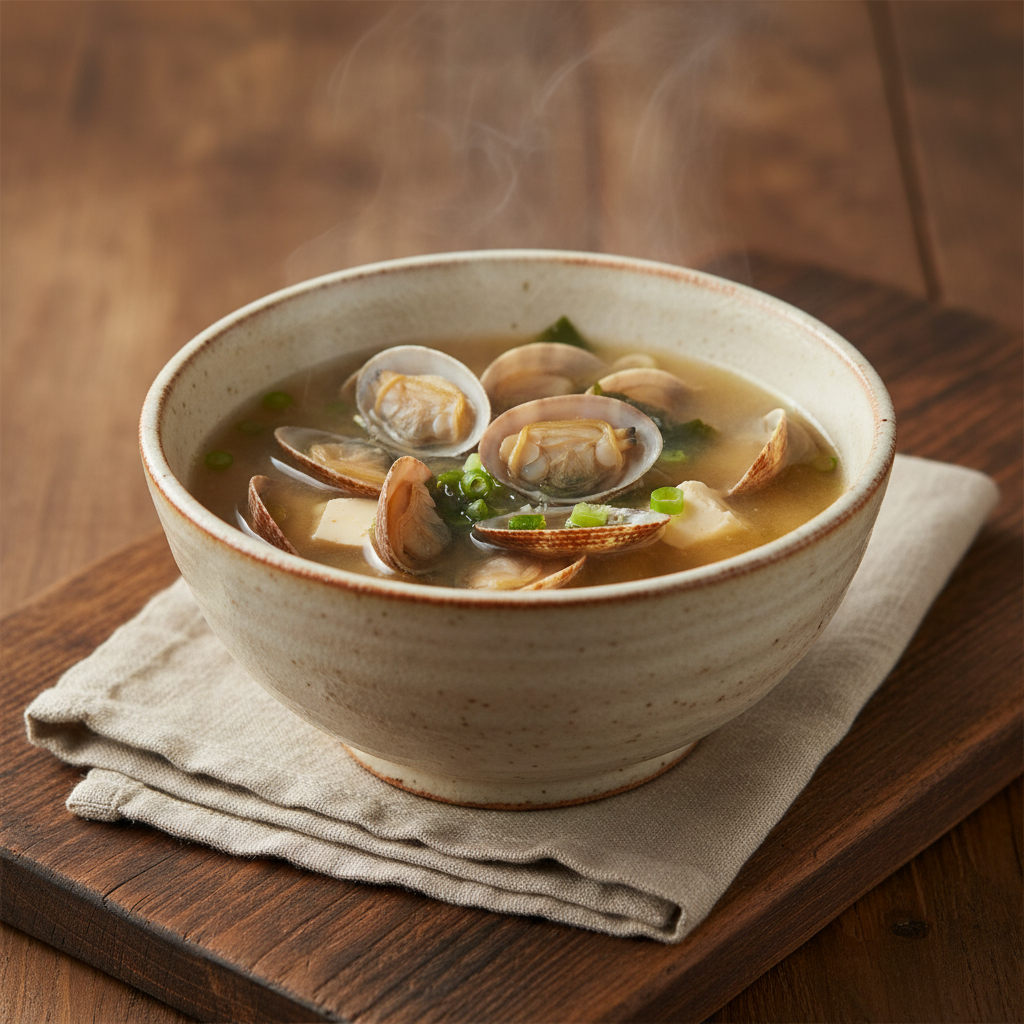 Ảnh món Canh miso ngao Asari