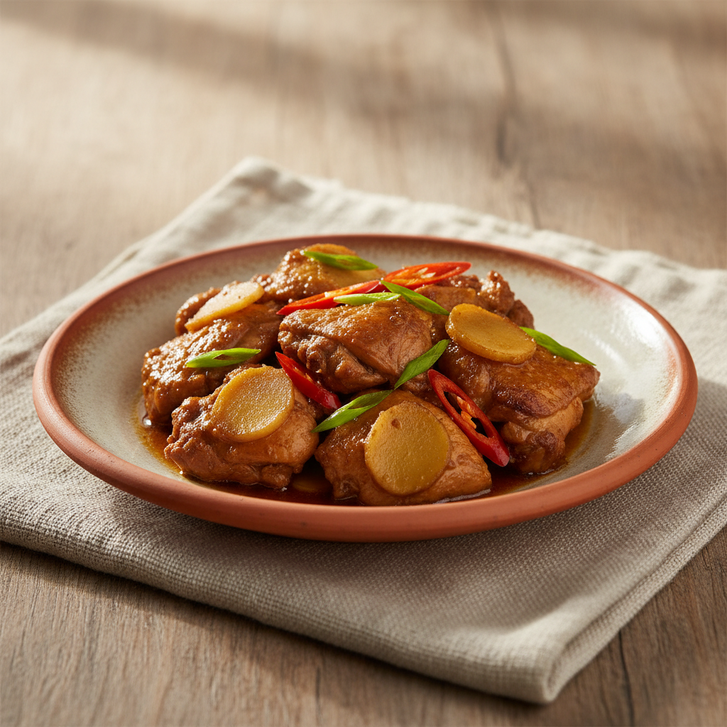 Ảnh món Gà kho gừng