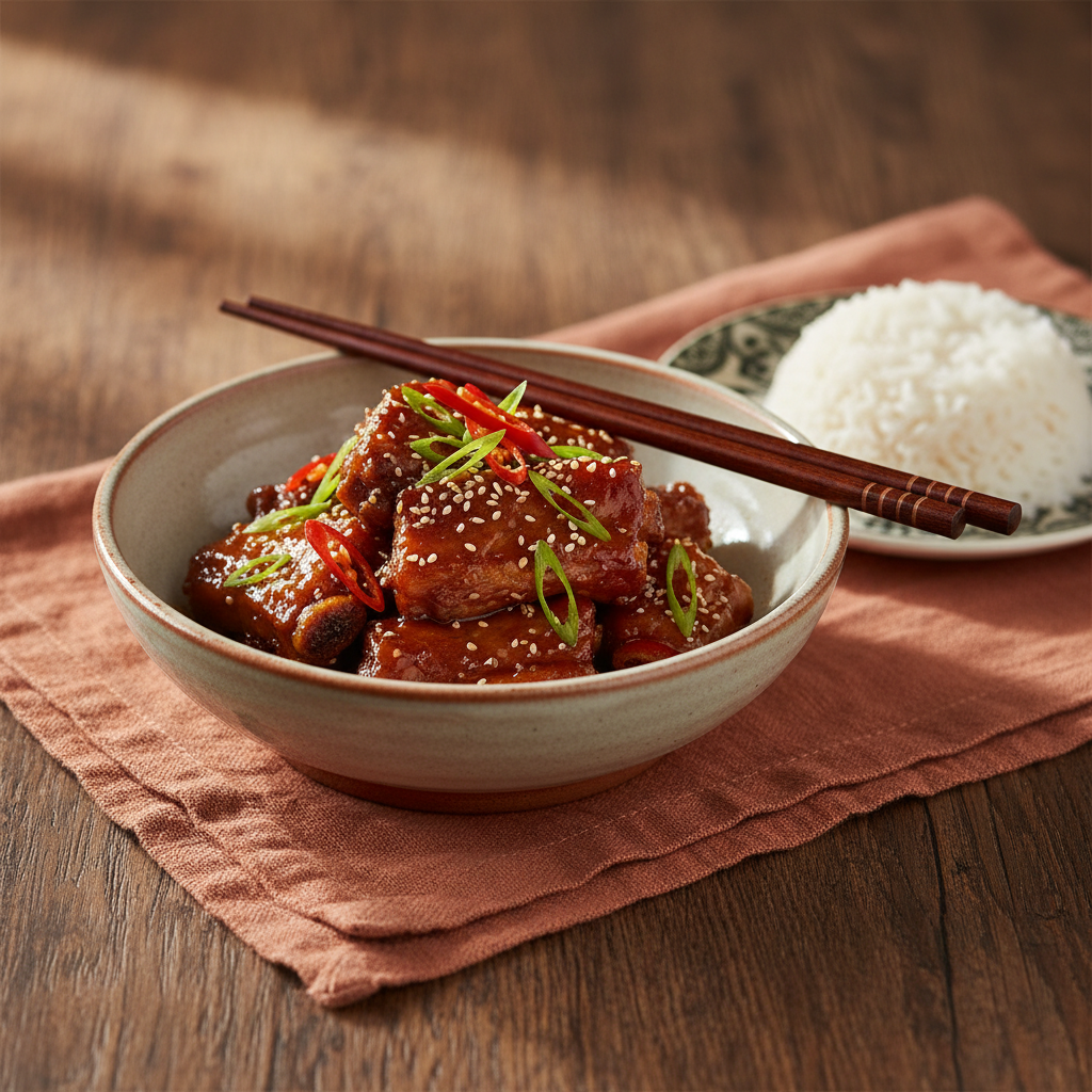 Ảnh món Sườn xào chua ngọt