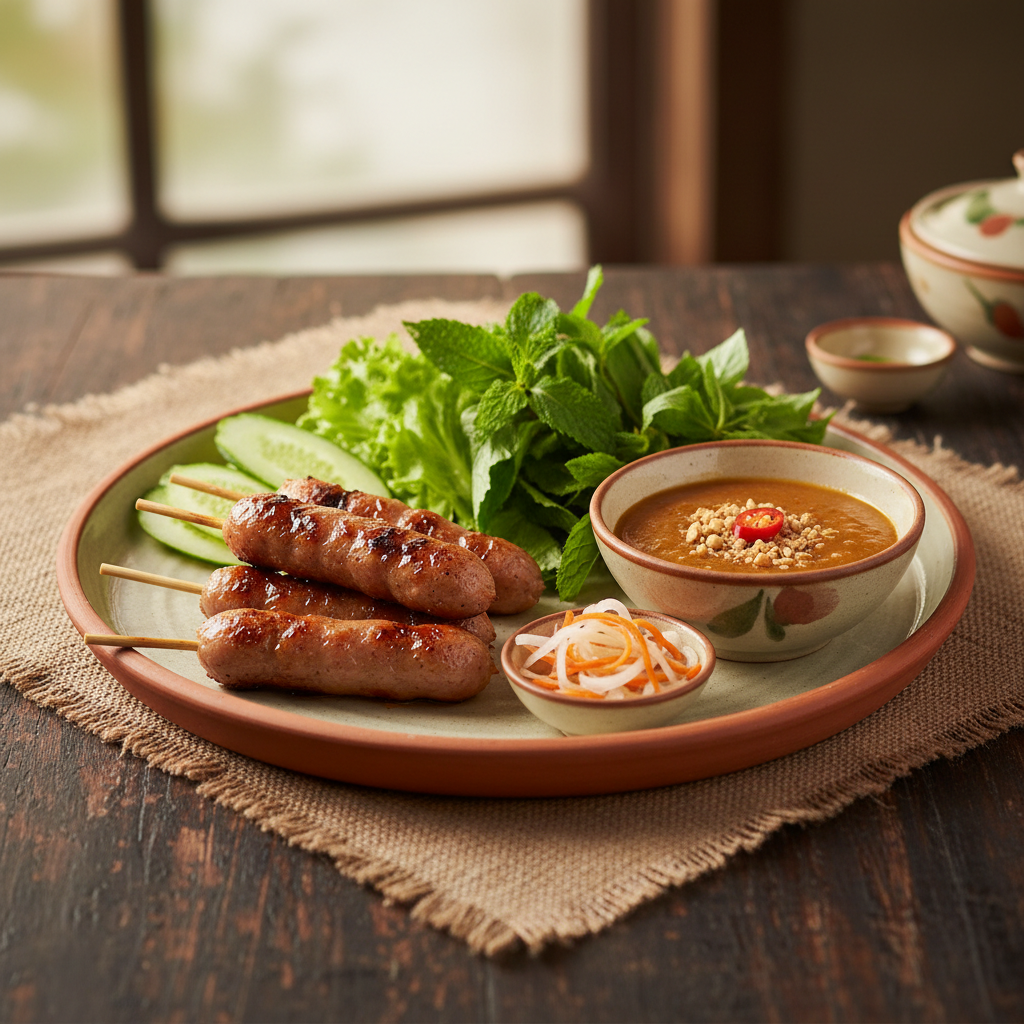 Ảnh món Nem nướng Nha Trang