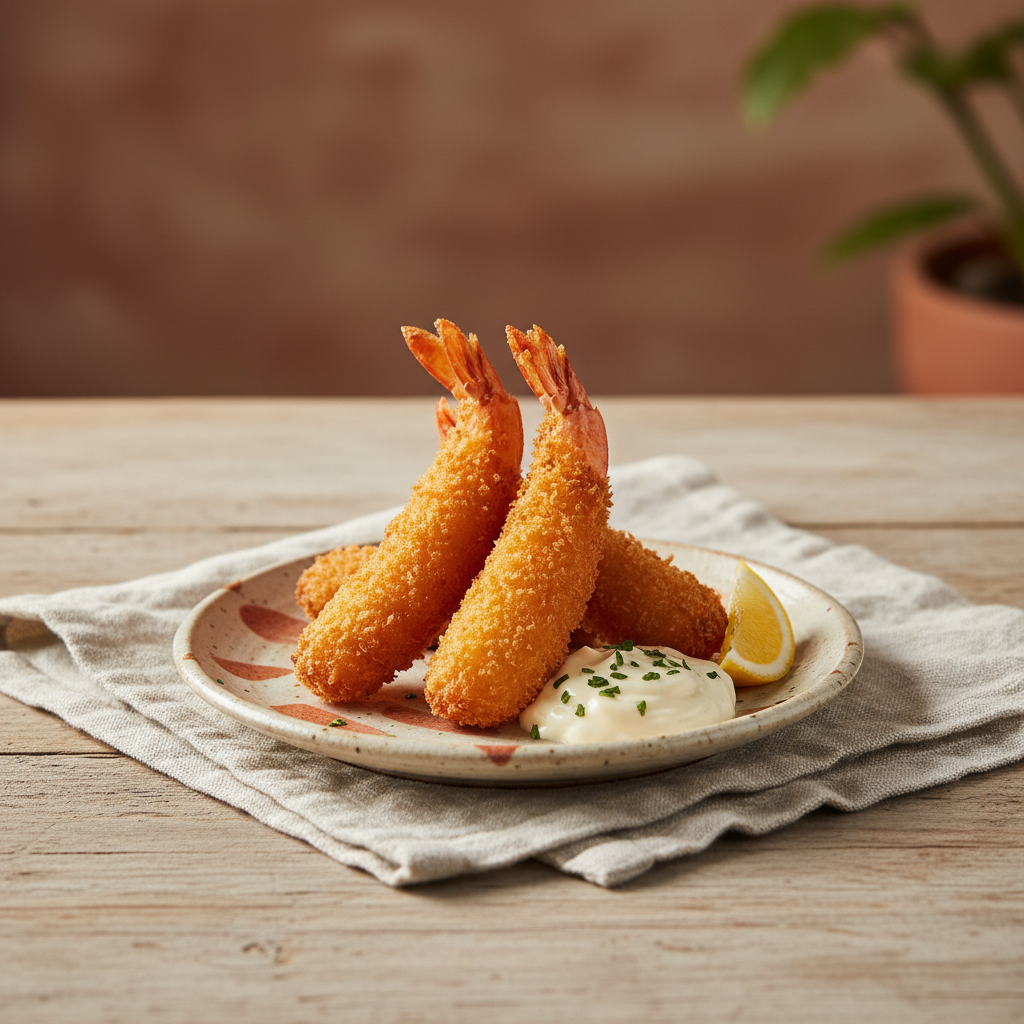Ảnh món Tôm chiên xù Ebi fry