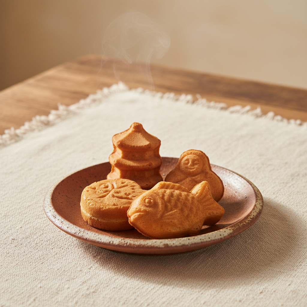 Ảnh món Bánh hình nhân Ningyo-yaki