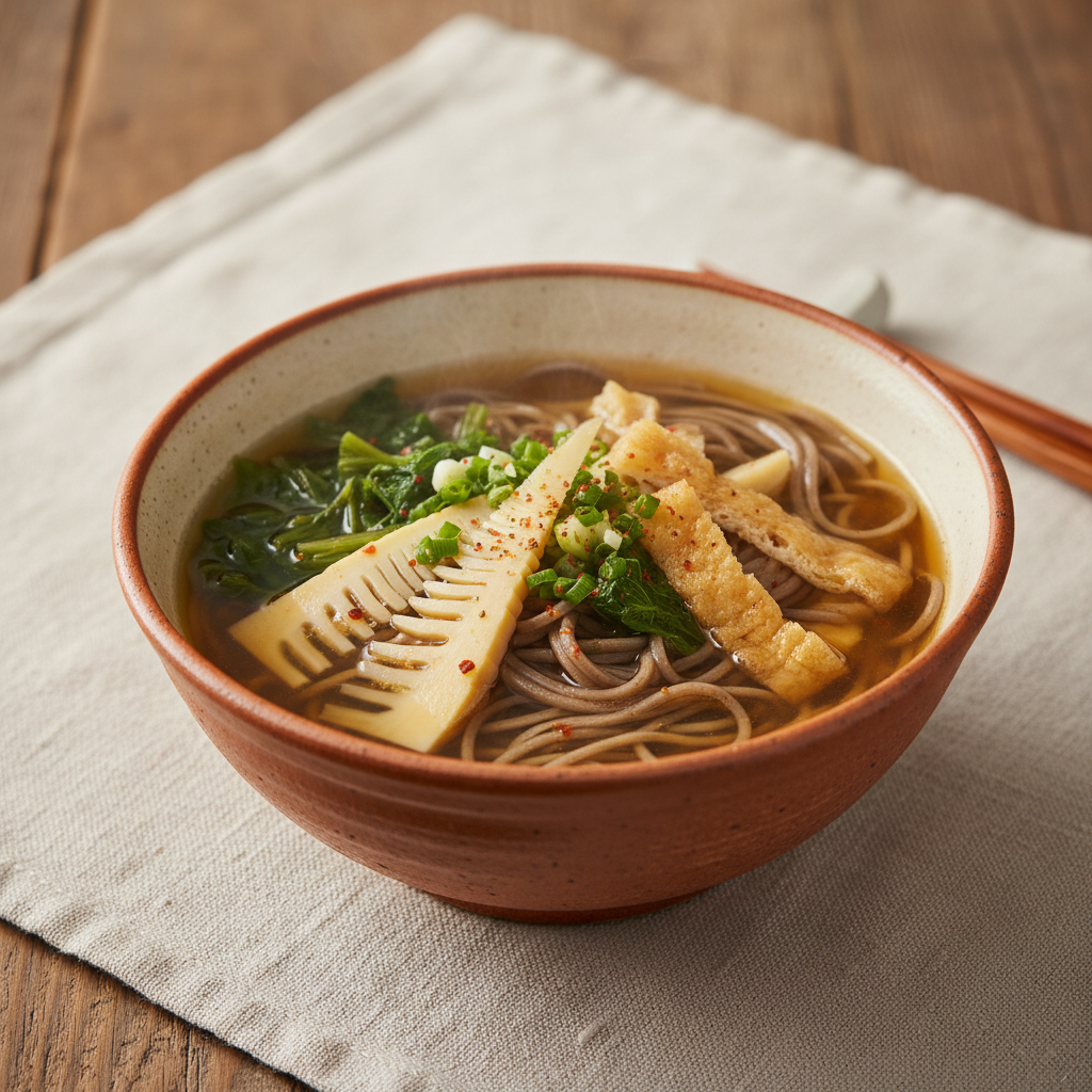 Ảnh món Mì soba rau rừng Sansai soba