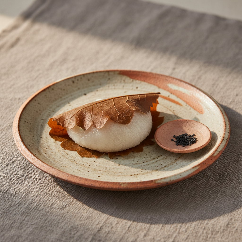 Ảnh món Bánh mochi lá sồi Kashiwamochi