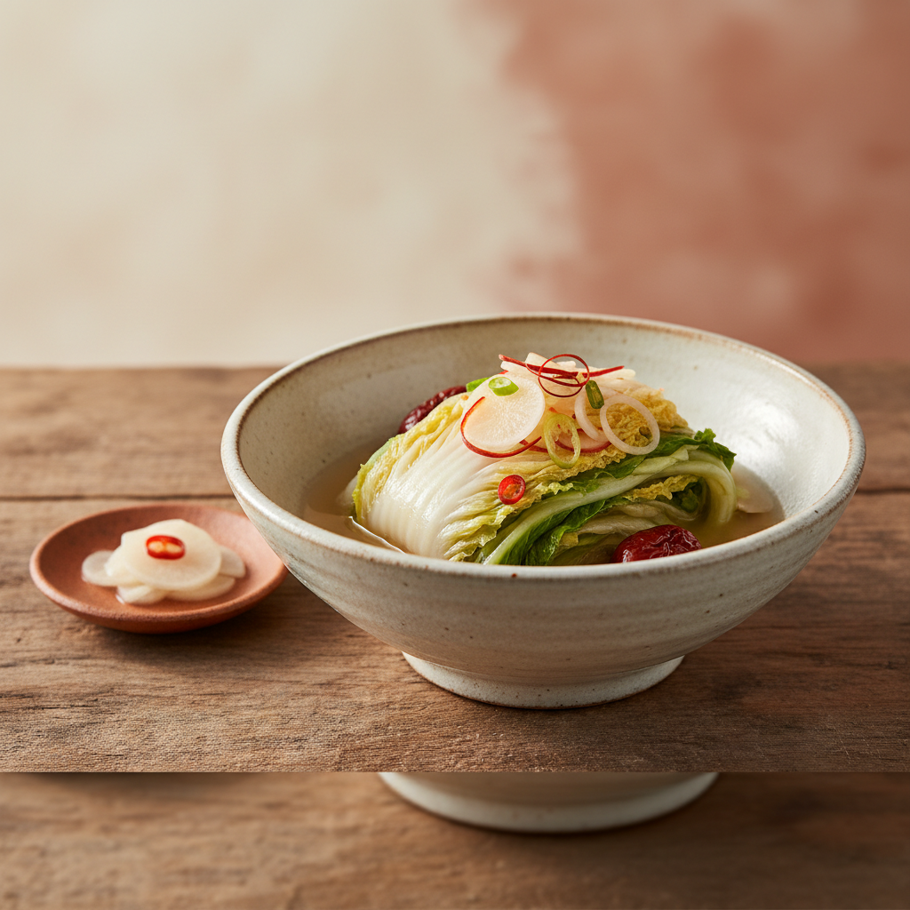 Ảnh món Kim chi trắng không cay Baek
