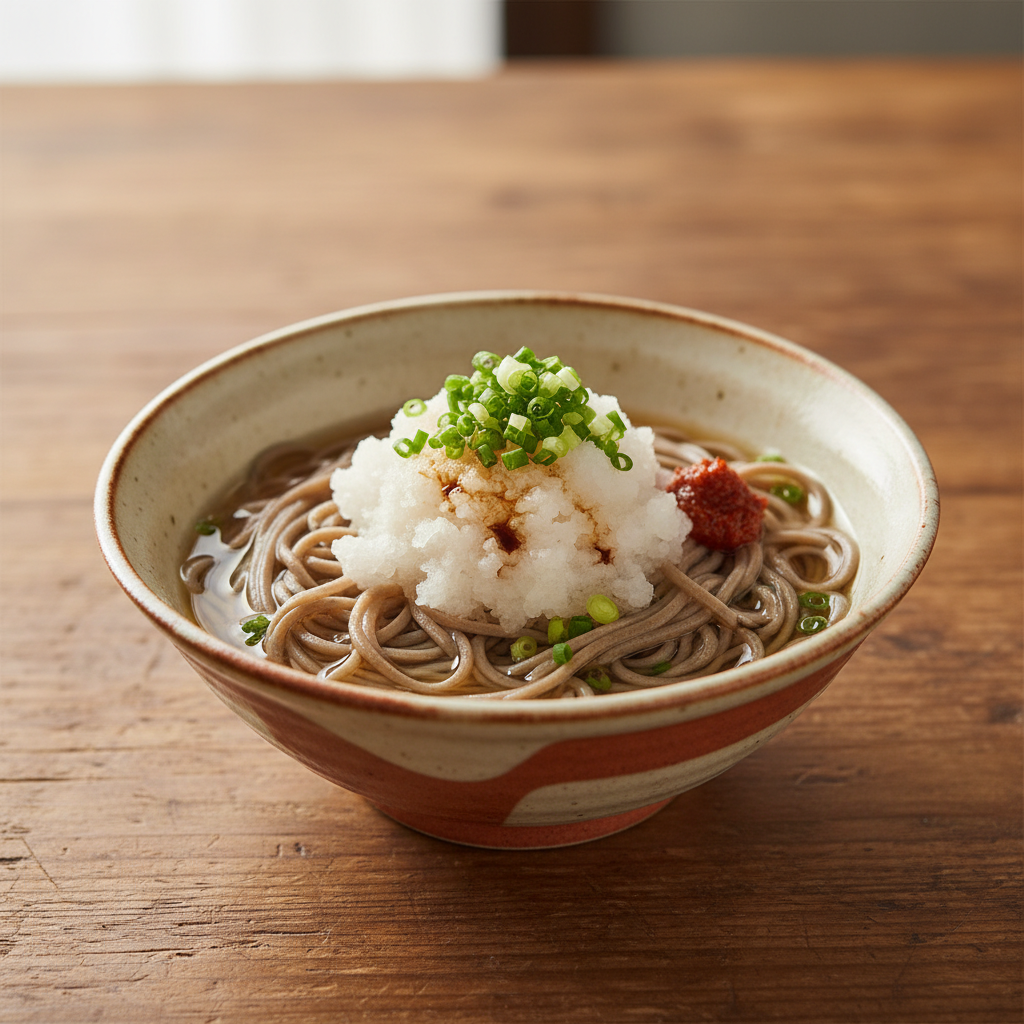 Ảnh món Mì soba củ cải mài Oroshi soba