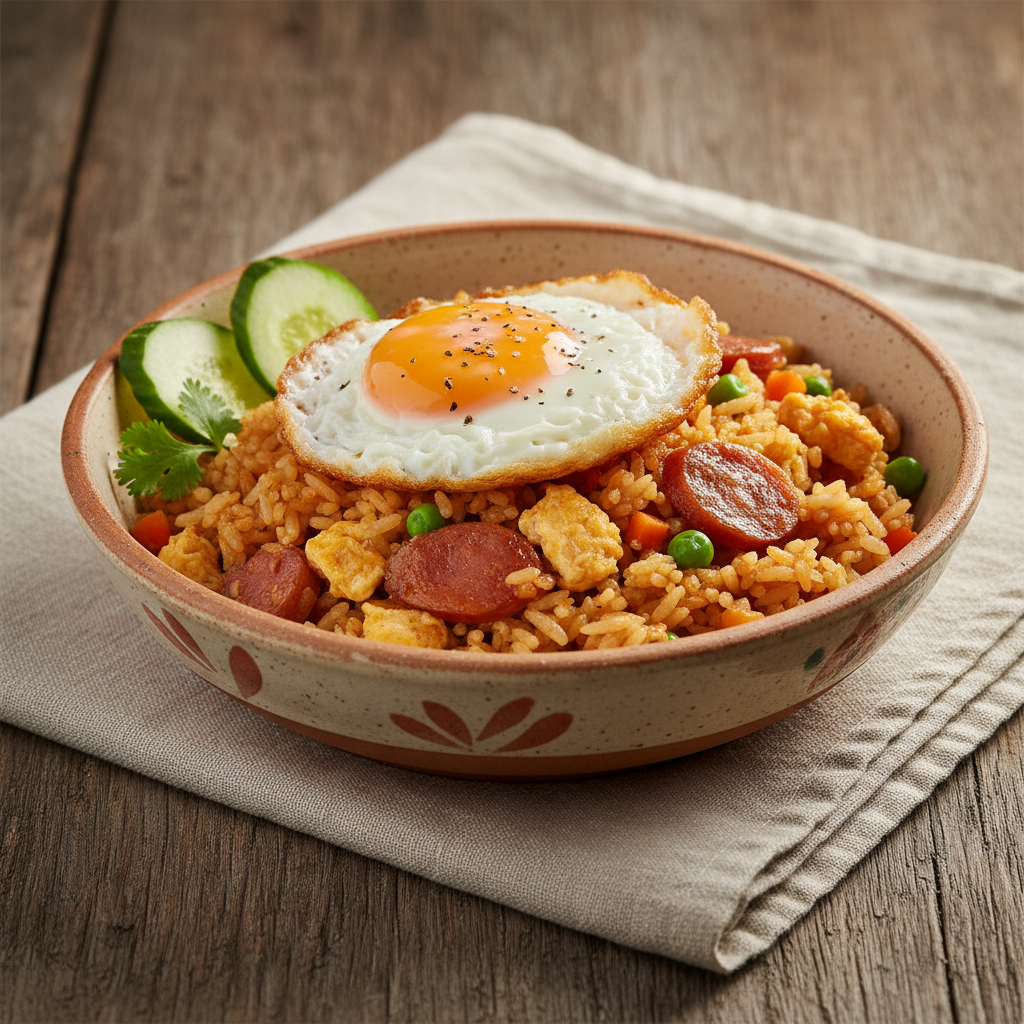 Ảnh món Cơm chiên kiểu Mỹ Khao pad amerikan