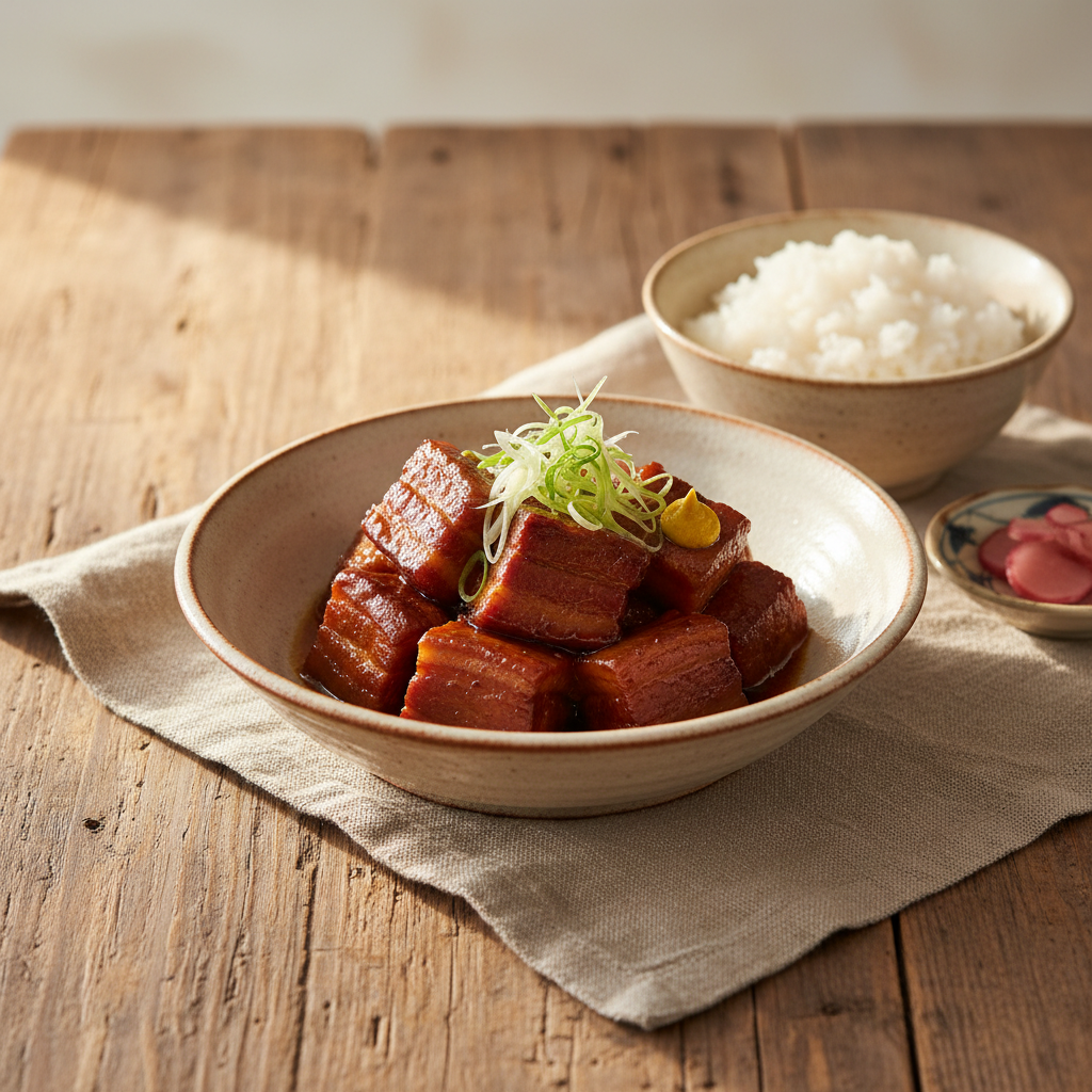 Ảnh món Thịt ba chỉ kho kiểu Nhật Kakuni