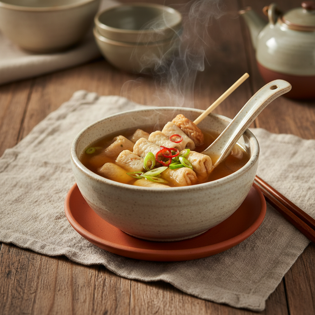 Ảnh món Canh chả cá Eomuk guk
