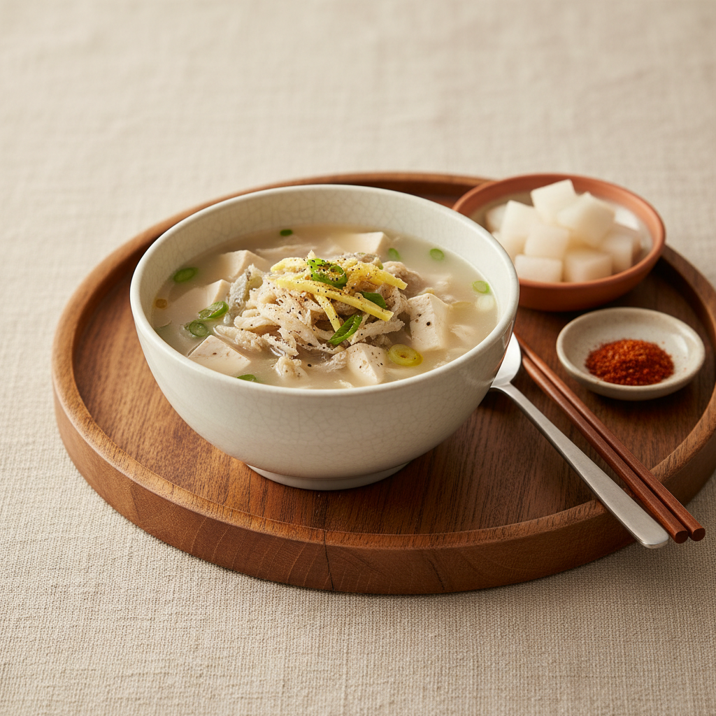 Ảnh món Canh cá minh thái khô Bukeoguk