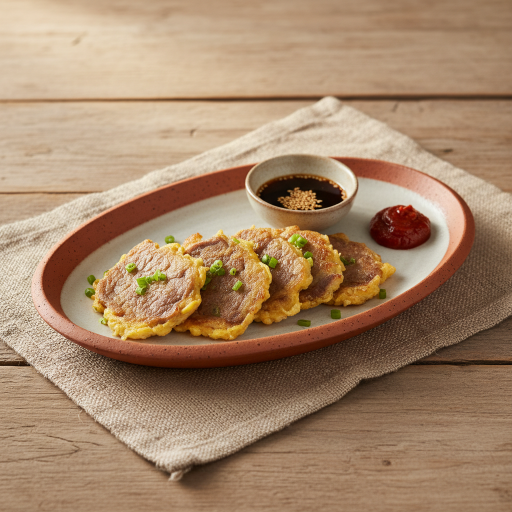 Ảnh món Bò lát chiên trứng Yukjeon