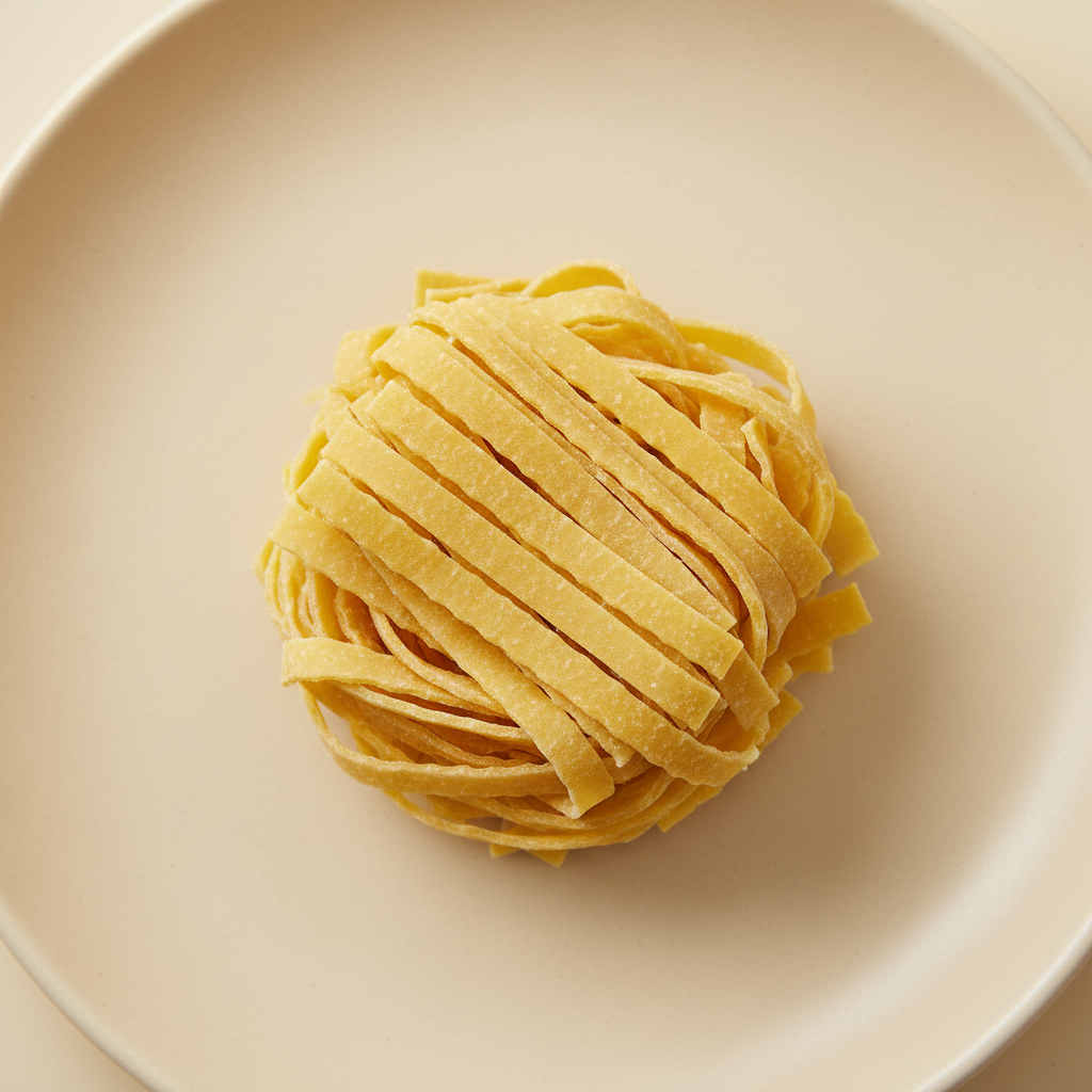 Photograph of Tagliatelle pasta