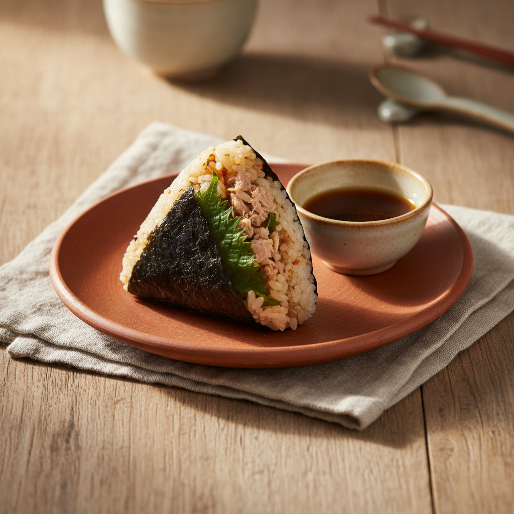 Ảnh món Cơm nắm tam giác Samgak gimbap