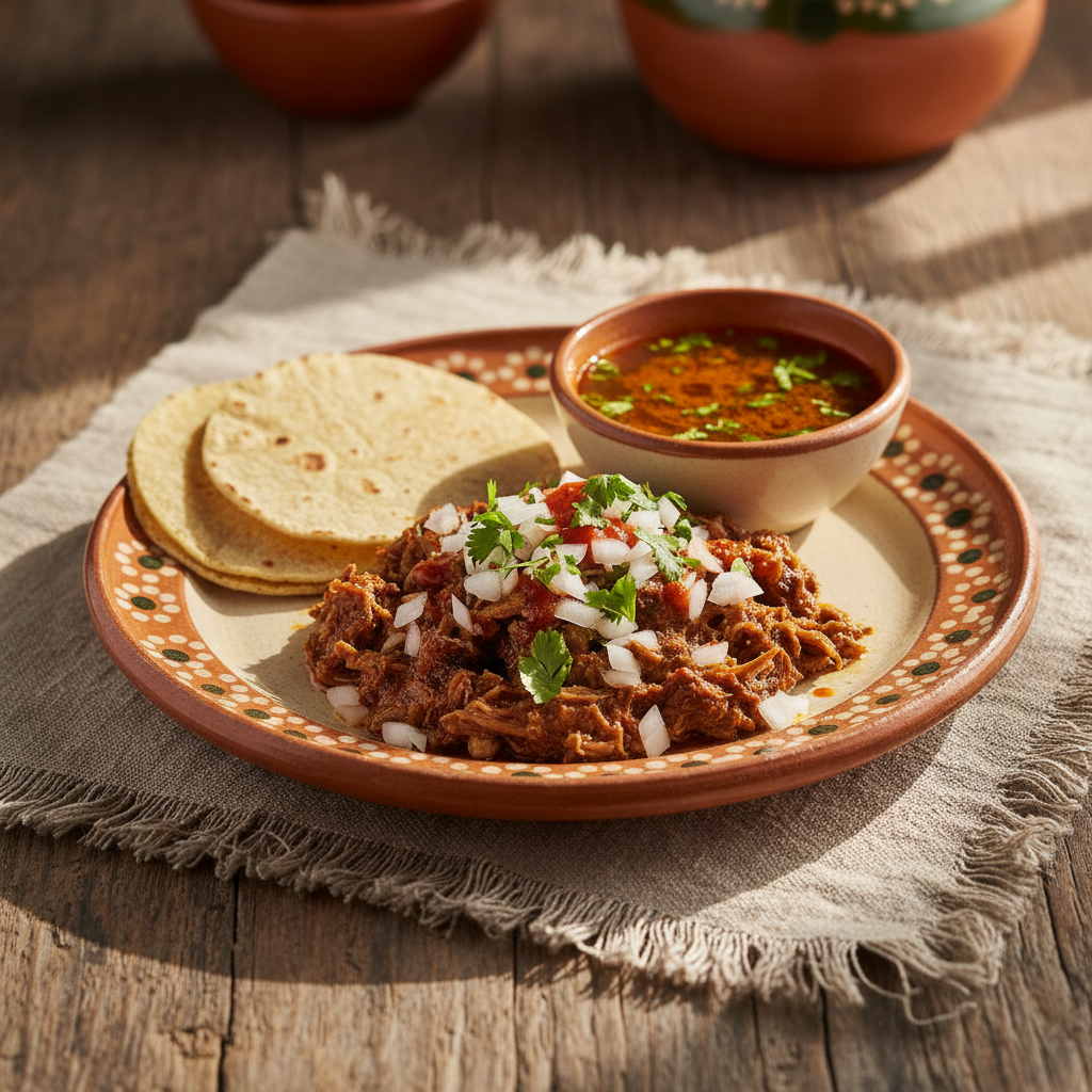 Ảnh món Bò hầm ớt khô kiểu Birria