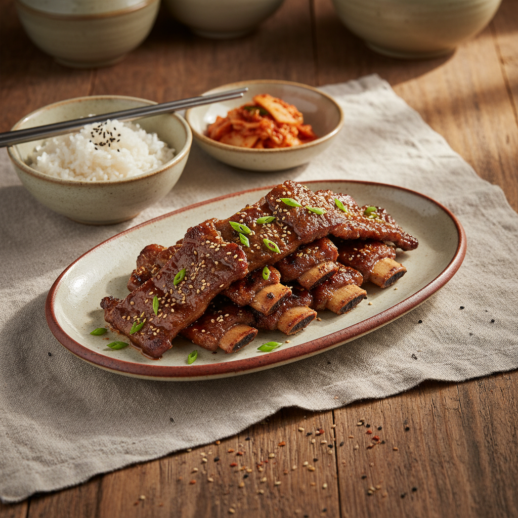 Ảnh món Sườn bò nướng LA galbi