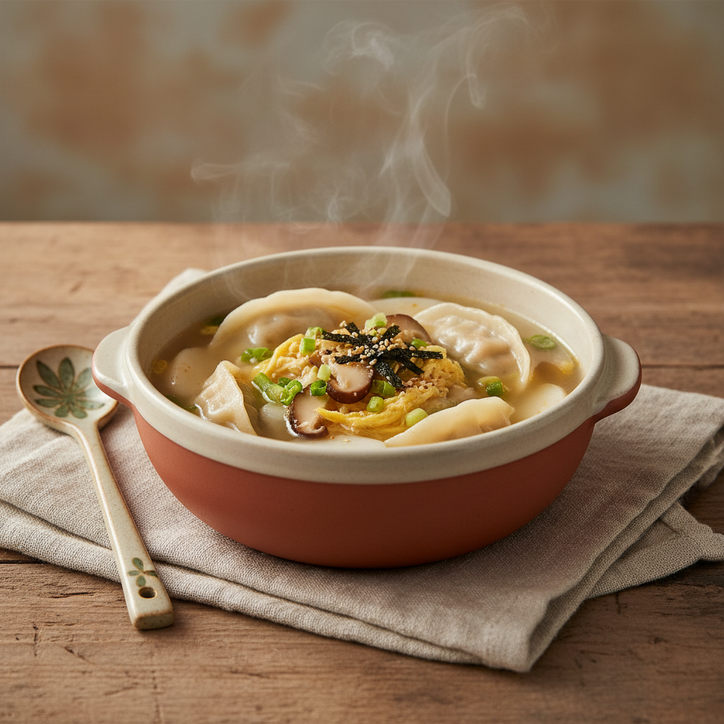 Ảnh món Canh há cảo Mandu guk