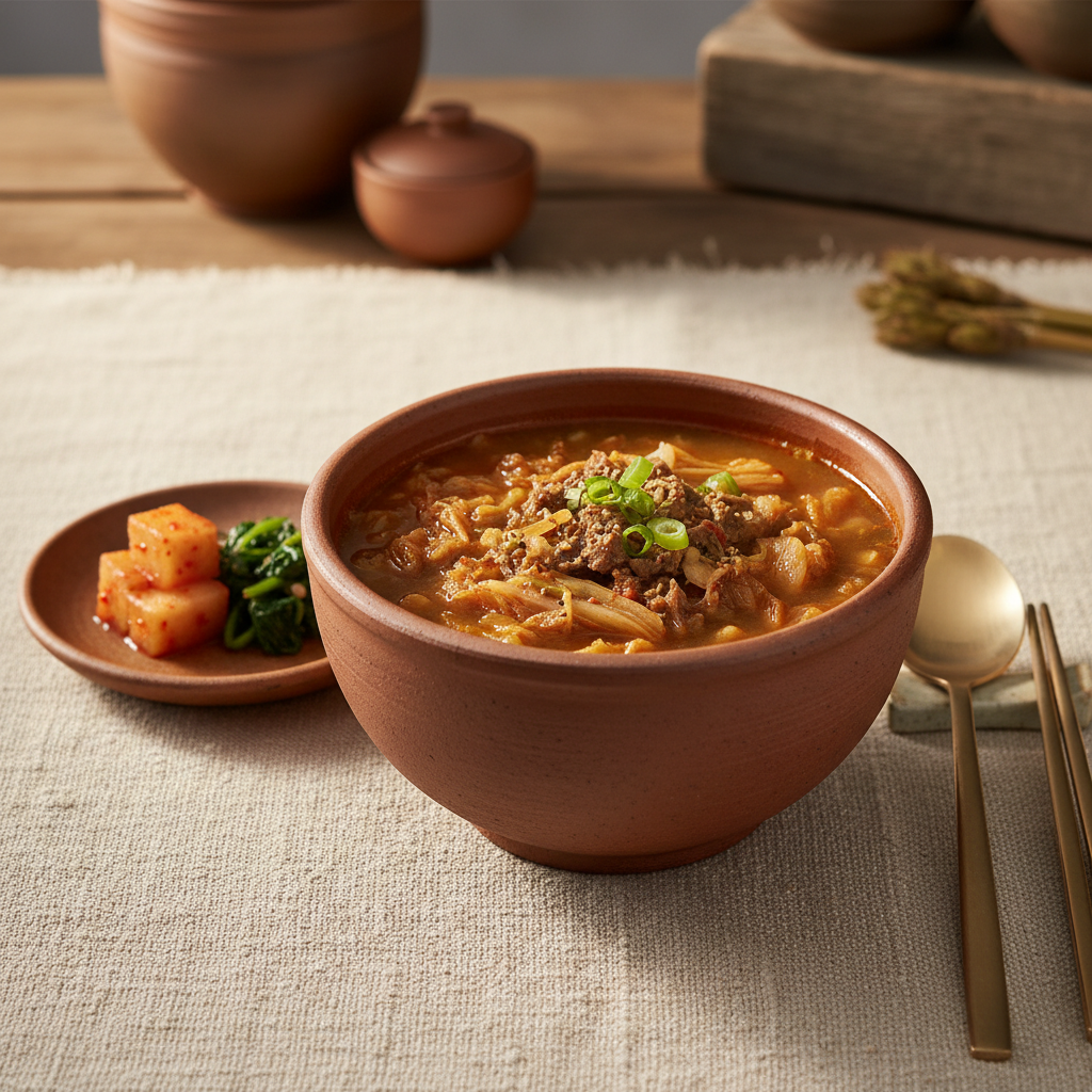 Ảnh món Canh lá cải già Ugeojiguk