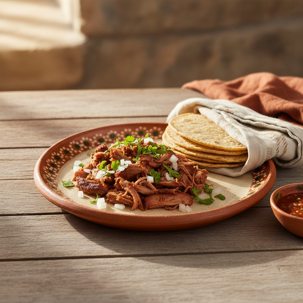 Ảnh món Thịt cừu hấp lá kiểu barbacoa