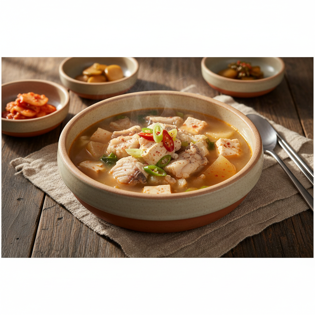 Ảnh món Canh cá tuyết Daegu-tang