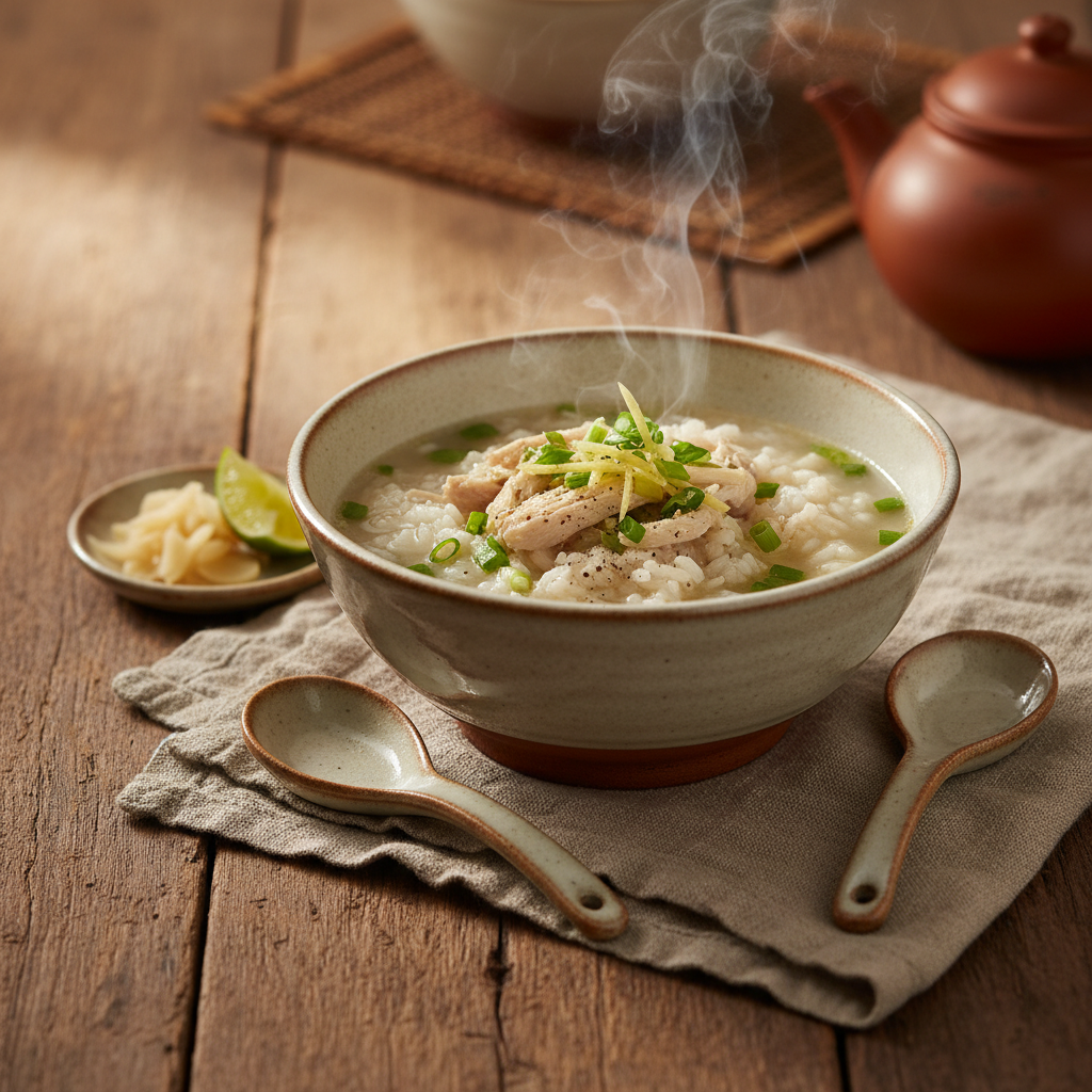 Ảnh món Cháo cơm Thái Khao tom