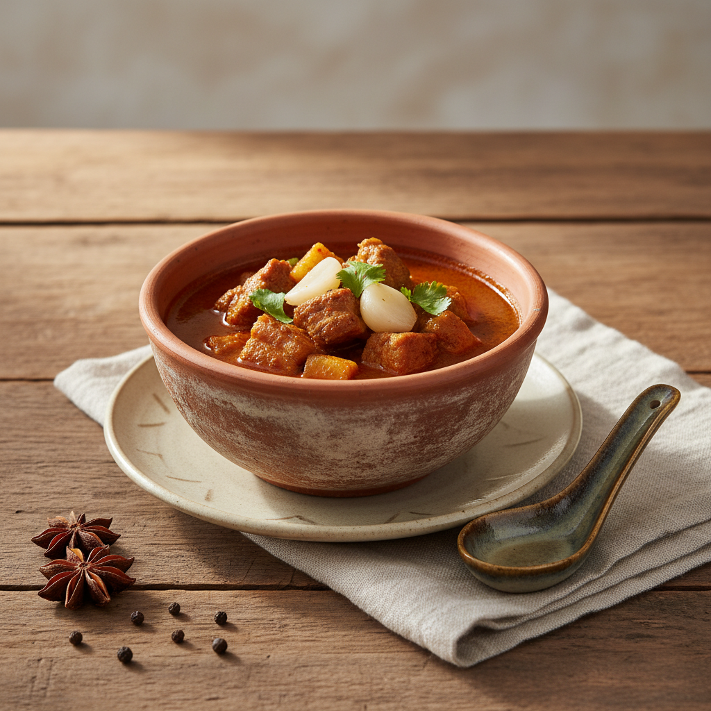 Ảnh món Cà ri heo miền Bắc Kaeng hang le