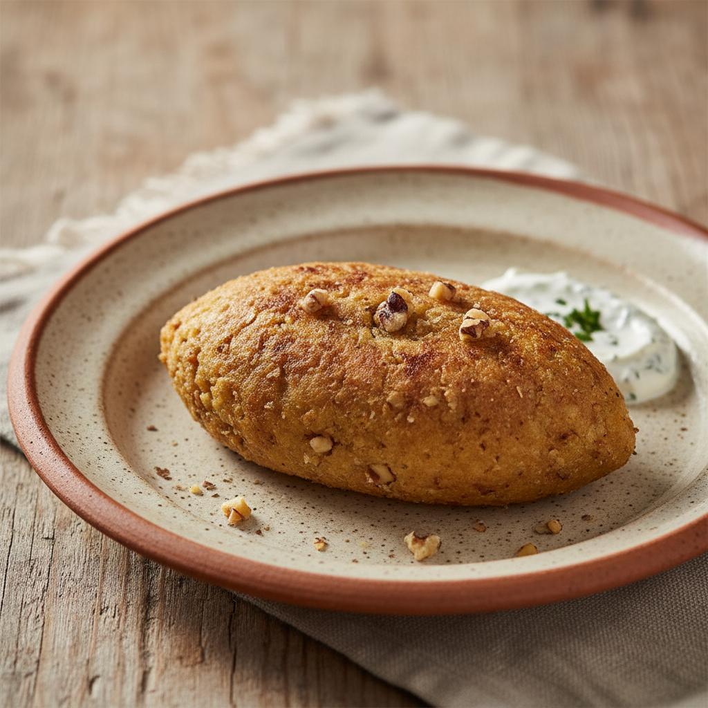 Ảnh món Kibbeh khoai tây nướng khay