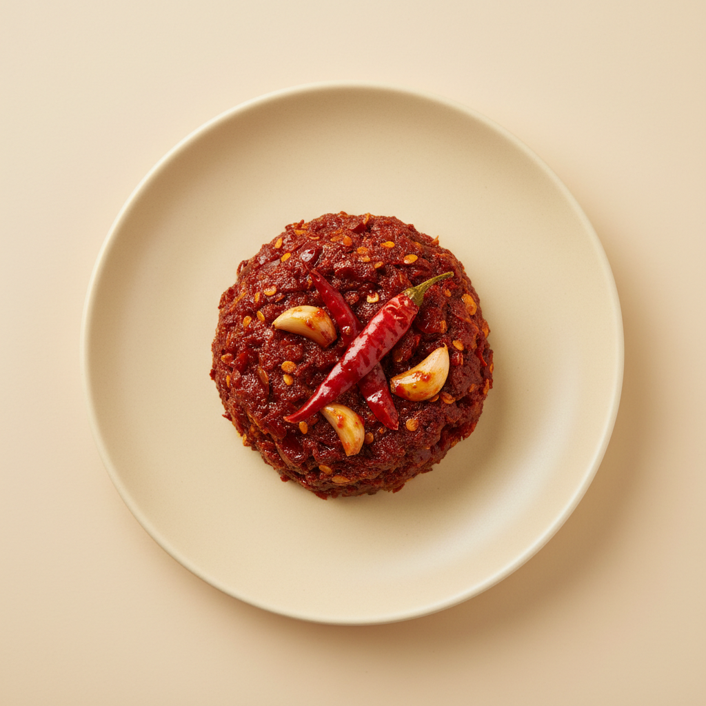 Photograph of Thai roasted chilli paste