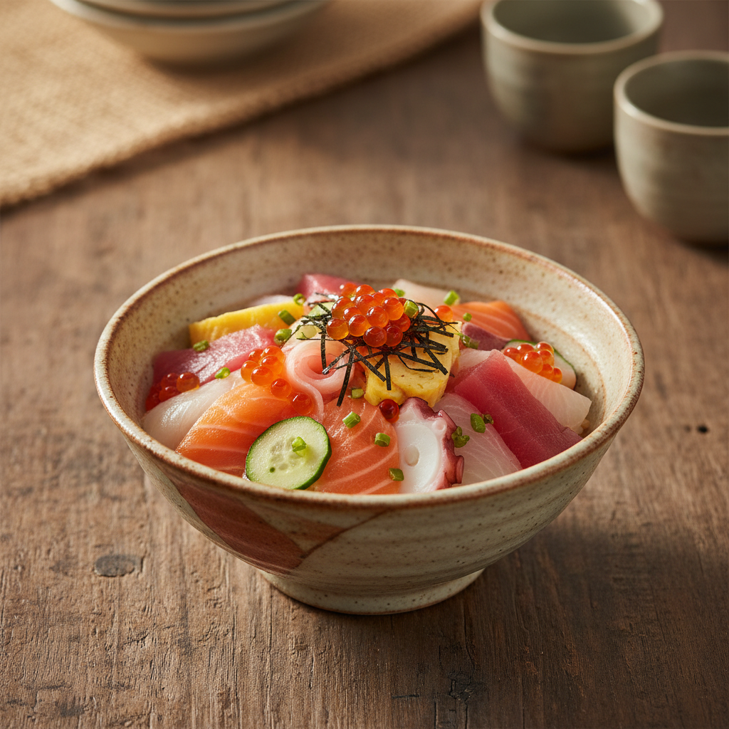 Ảnh món Cơm sushi thập cẩm Chirashi
