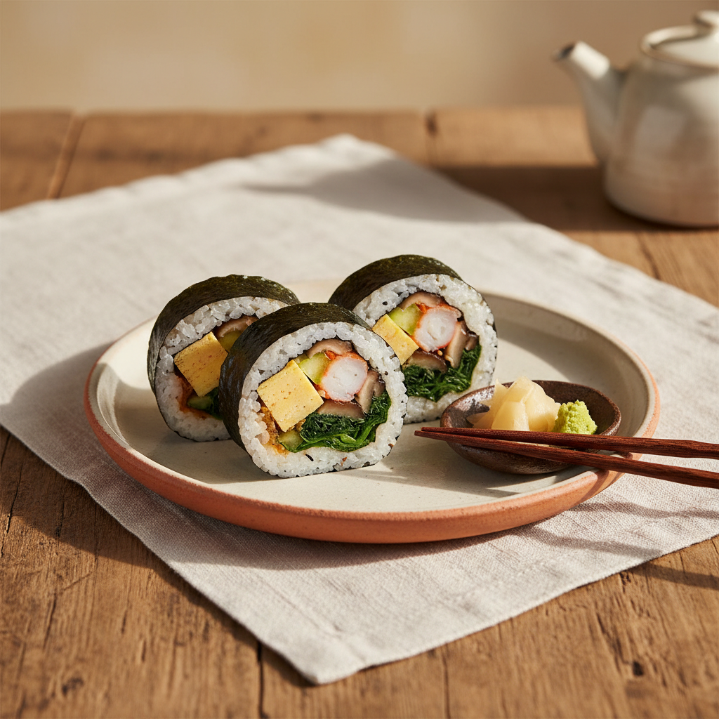 Ảnh món Sushi cuộn to Futomaki